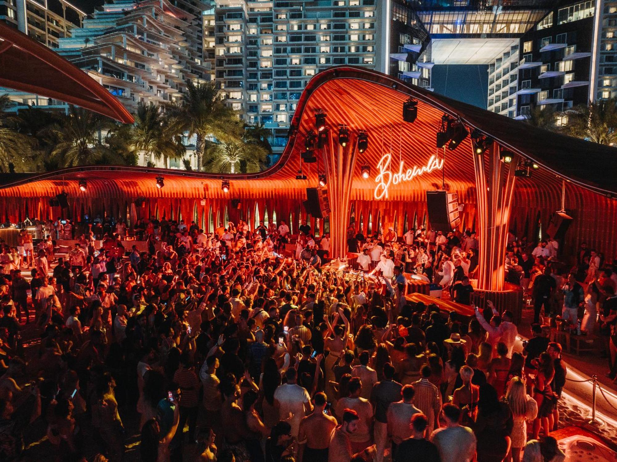Five Palm Jumeirah Dubai Esterno foto The nightclub in 2019