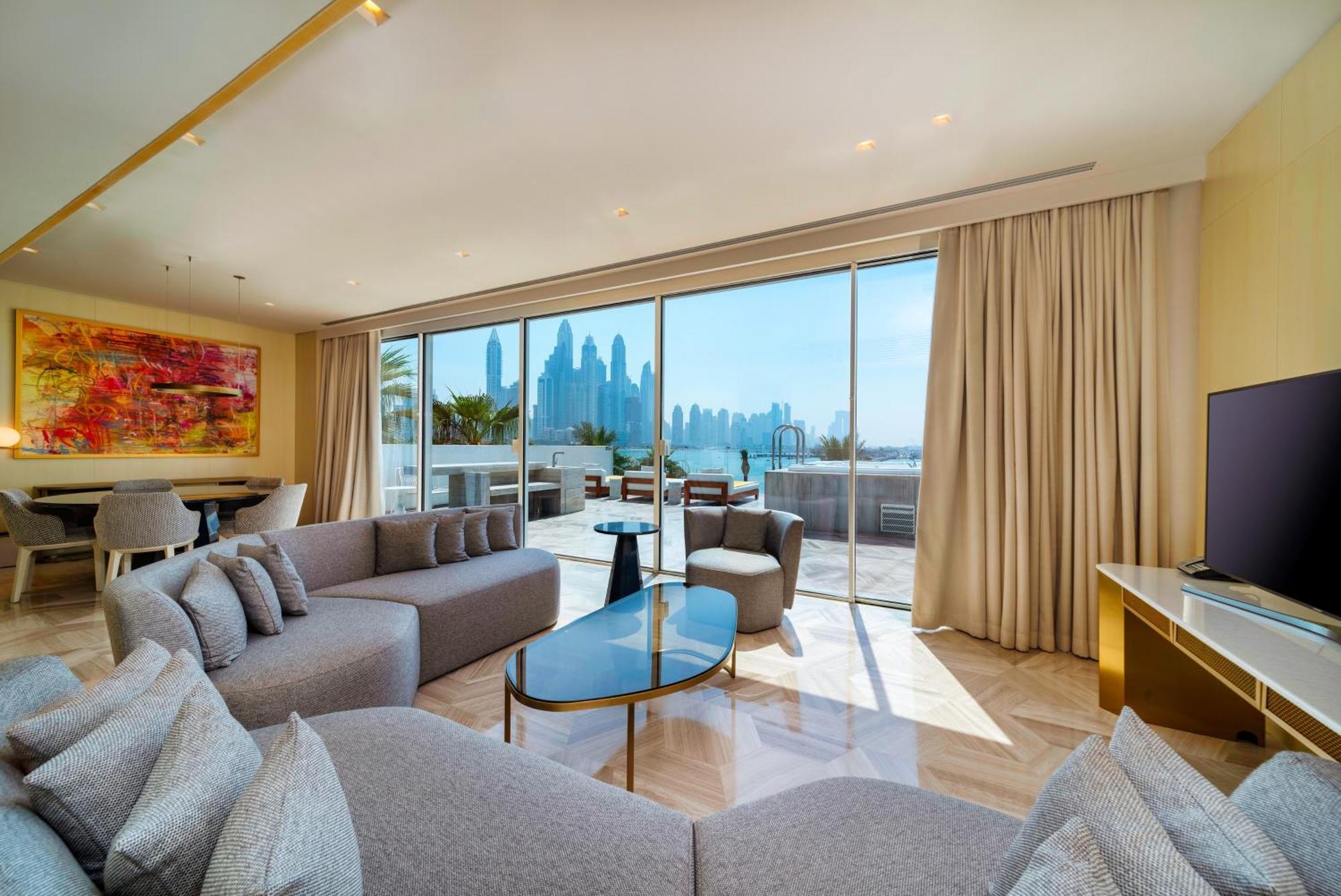 Five Palm Jumeirah Dubai Esterno foto A suite at the hotel