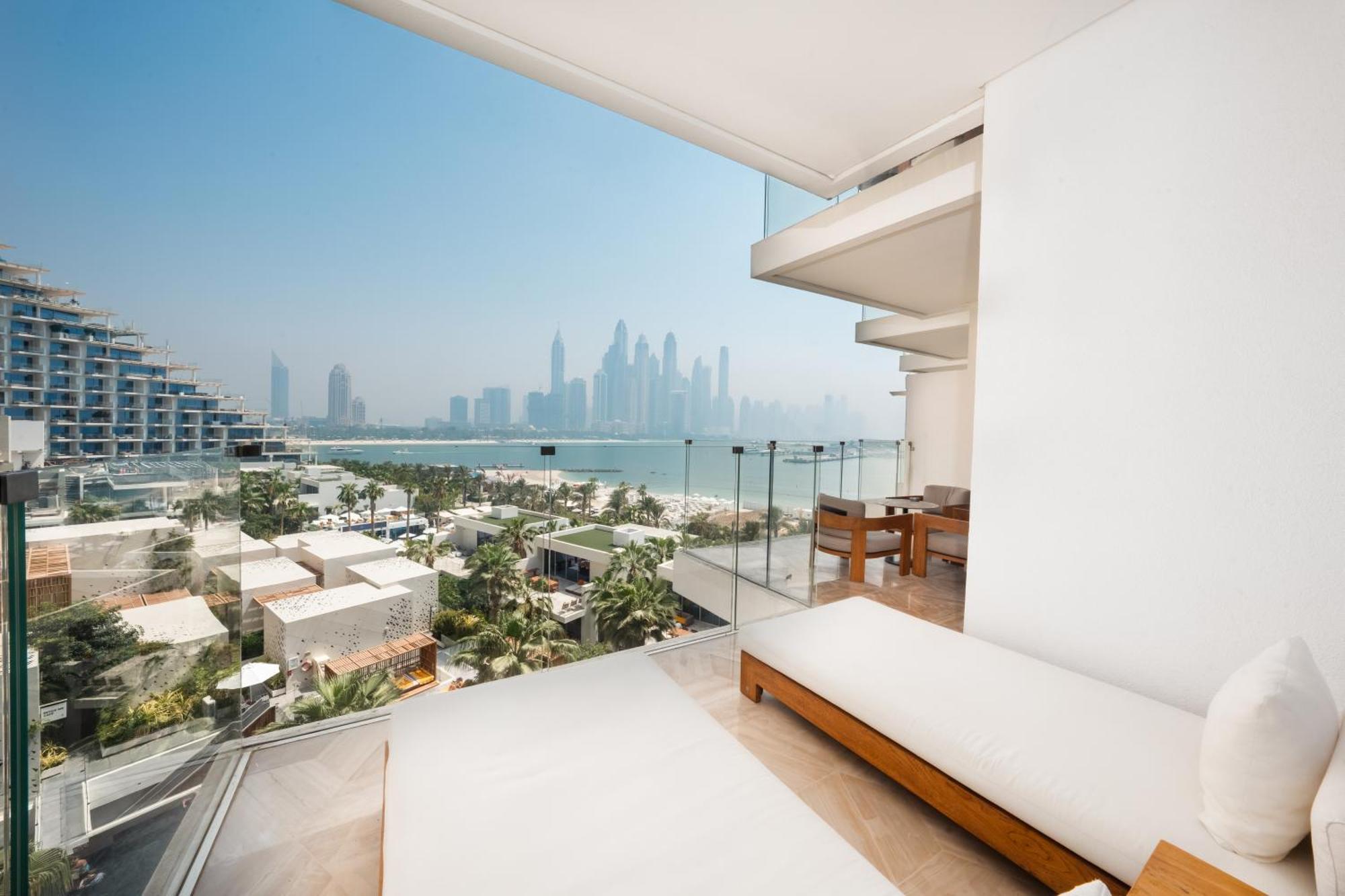 Five Palm Jumeirah Dubai Esterno foto View from a suite